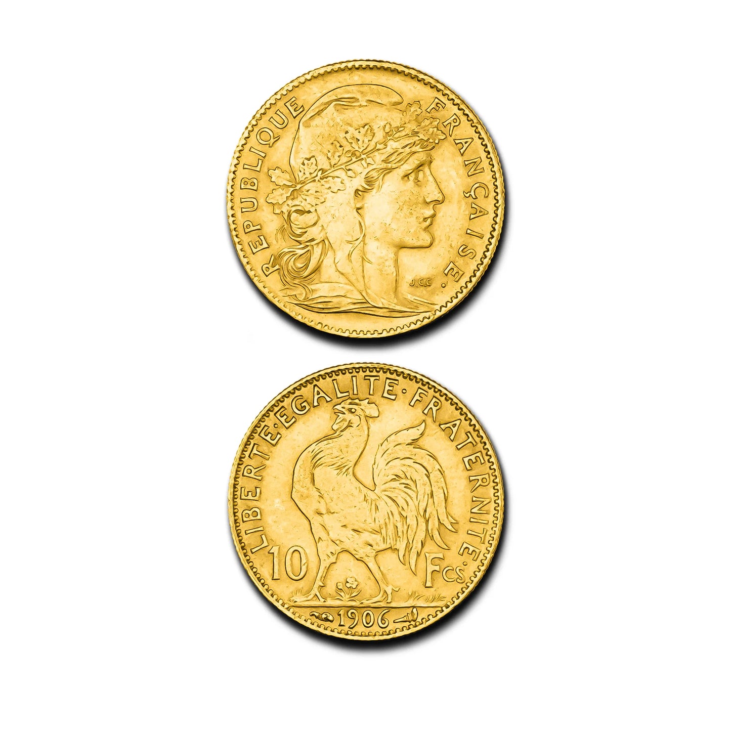 Pièce Or 10 Francs Coq – 3,22 g– Or 900‰
