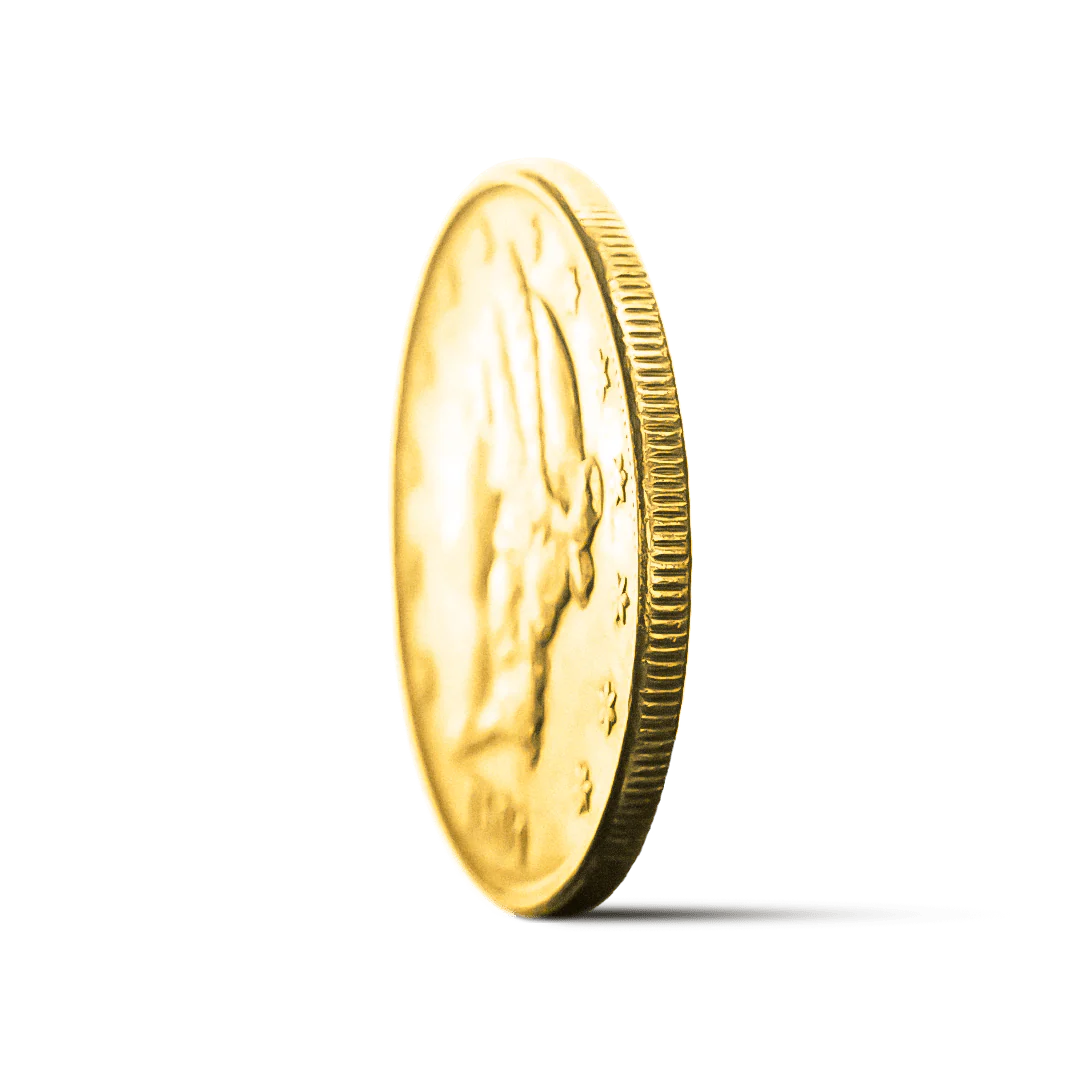 Pièce Or 20 Dollars US –33,44 g – Or 900‰
