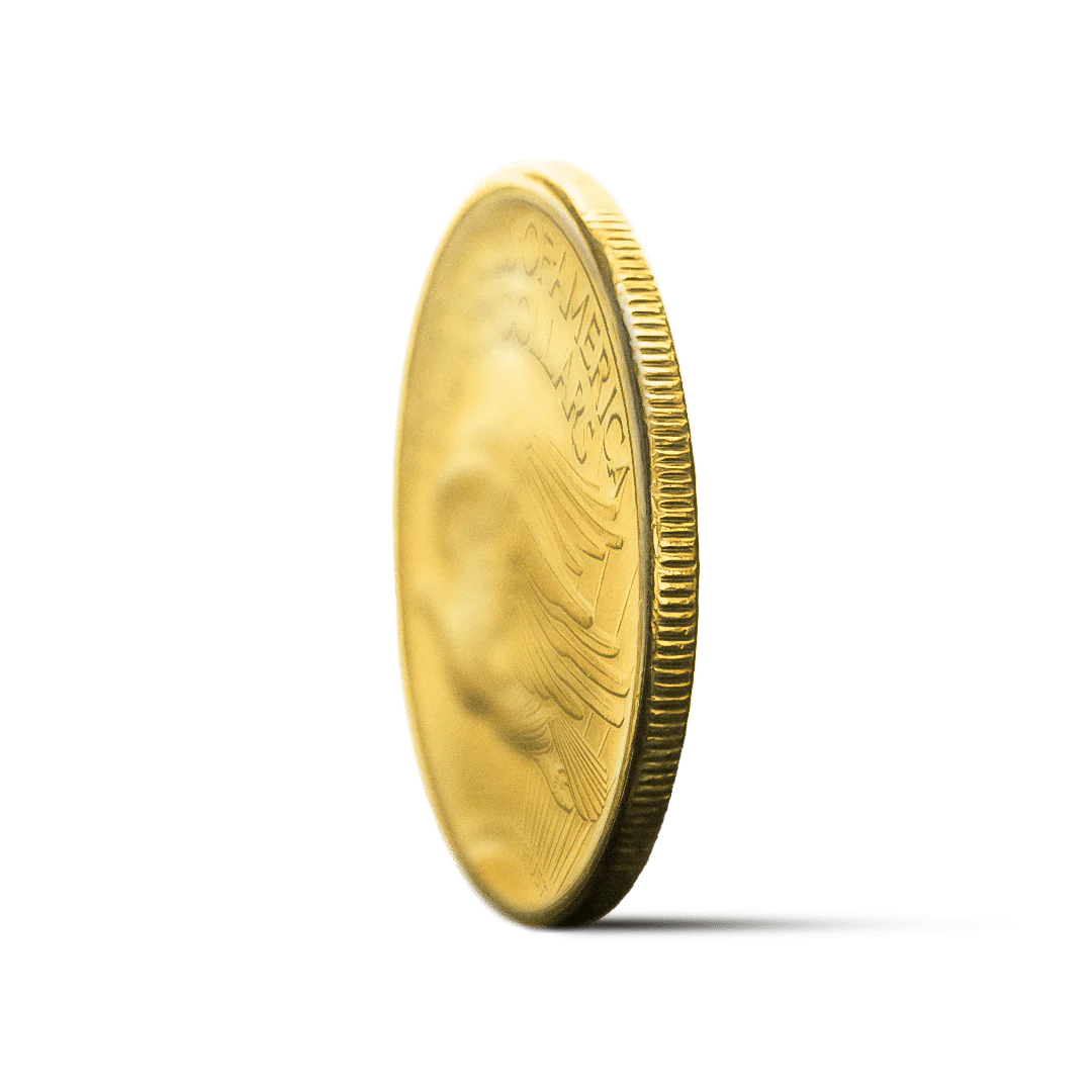 Pièce Or 20 Dollars US –33,44 g – Or 900‰