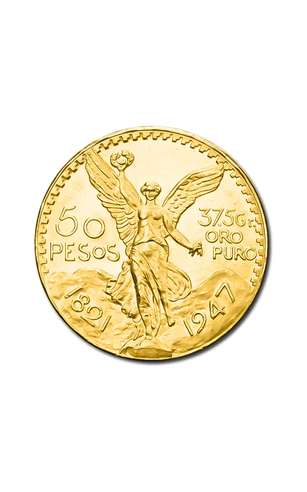 Pièce Or 50 Pesos Mexicain – 41,66 g – Or 900‰ (INTERNE)