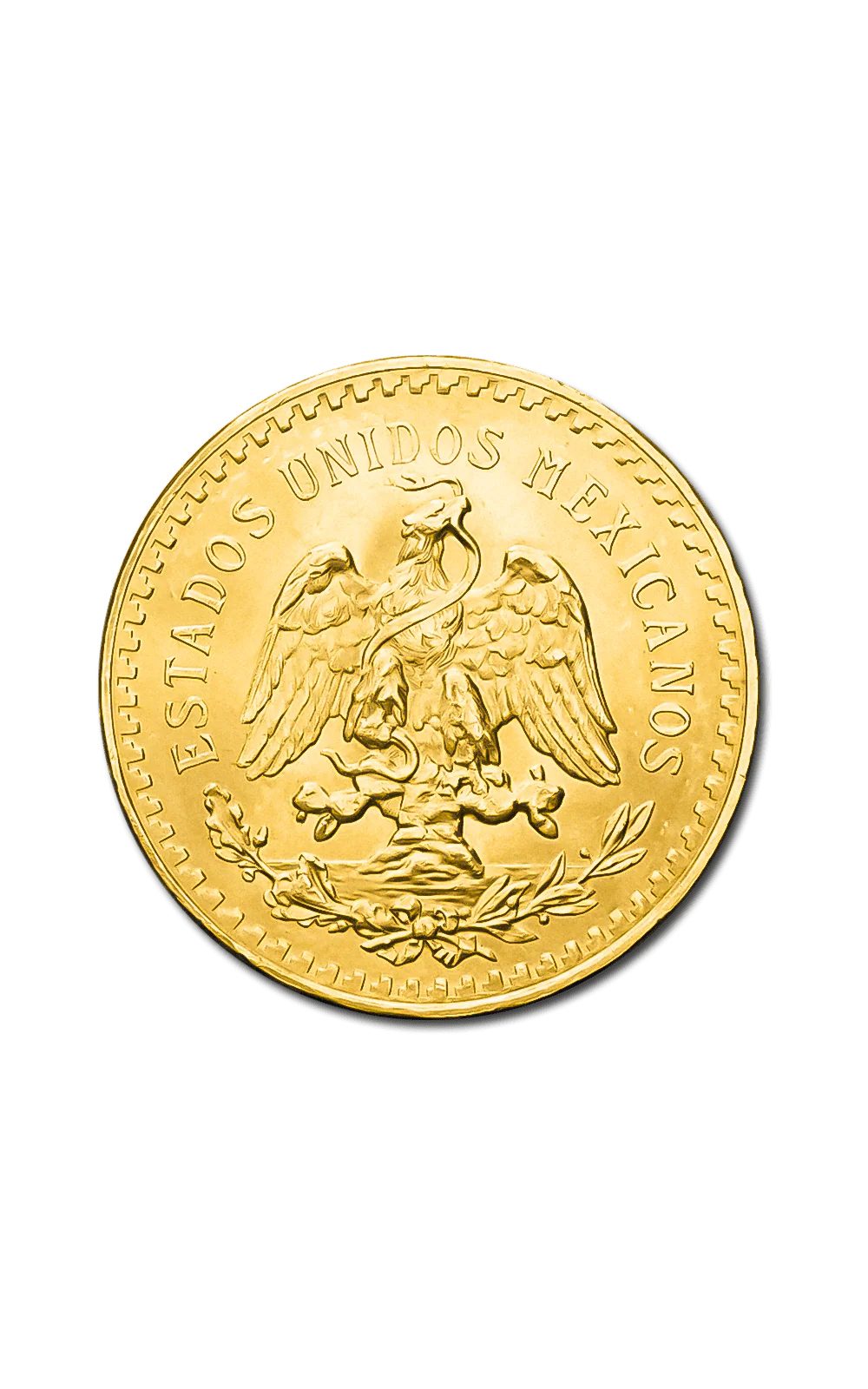 Pièce Or 50 Pesos Mexicain – 41,66 g – Or 900‰ (INTERNE)