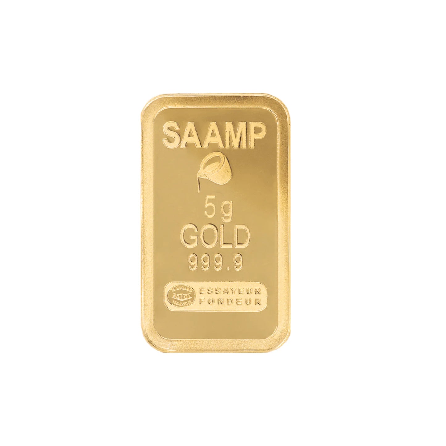 Lingot d’or 5 g – Or pur 999,9‰
