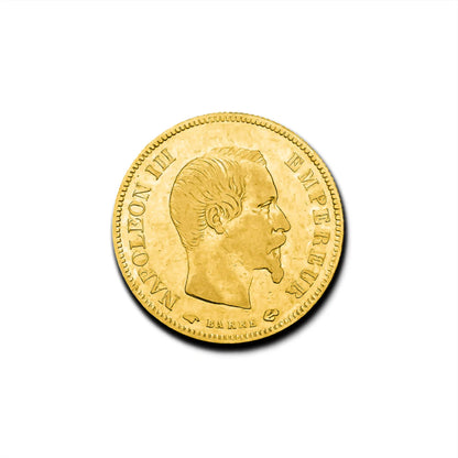 Pièce 10 Francs Napoléon Lauré / Non Lauré – 3,22 g – 900 ‰ – Pièce de collection