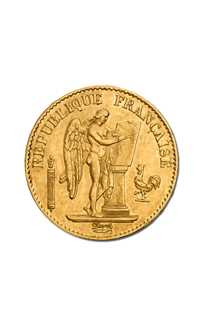 Pièce Or 20 Francs Génie –6,45 g – Or 900‰