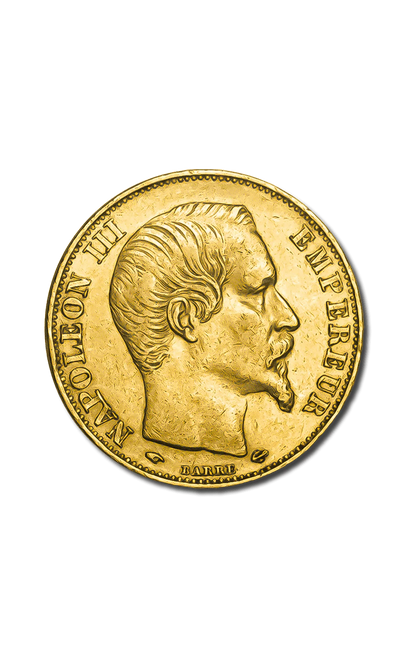 Pièce Or 20 Francs Napoléon Non Lauré –6,45 g –Or 900‰