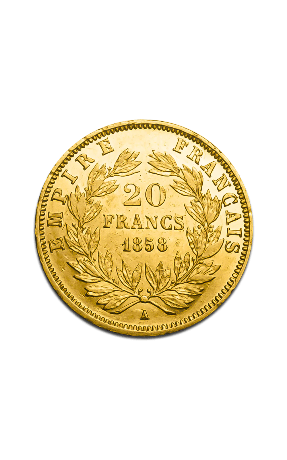 Pièce Or 20 Francs Napoléon Non Lauré –6,45 g –Or 900‰