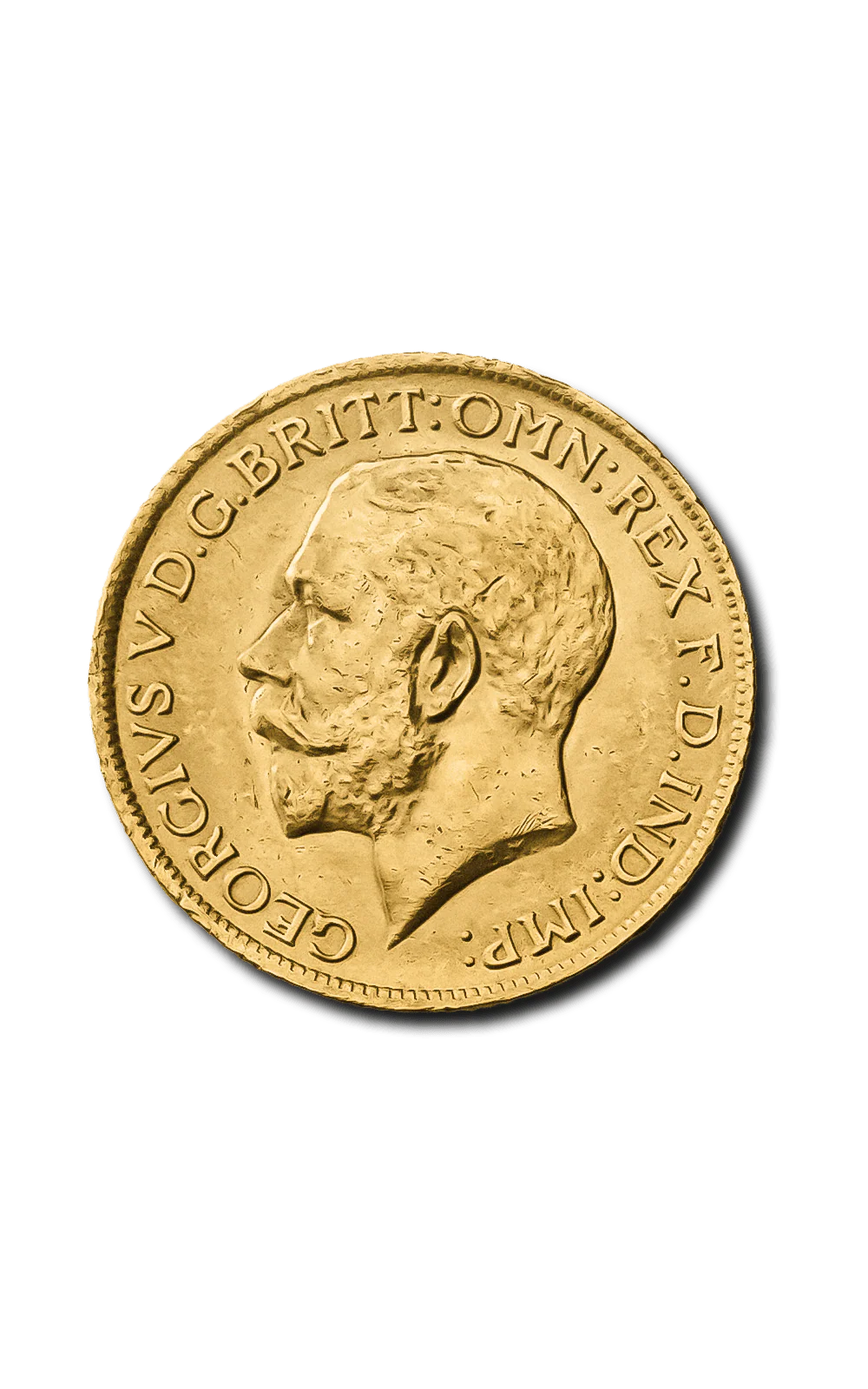 Pièce Or Souverain anglais –7,98 g – Or 916‰ (INTERNE)
