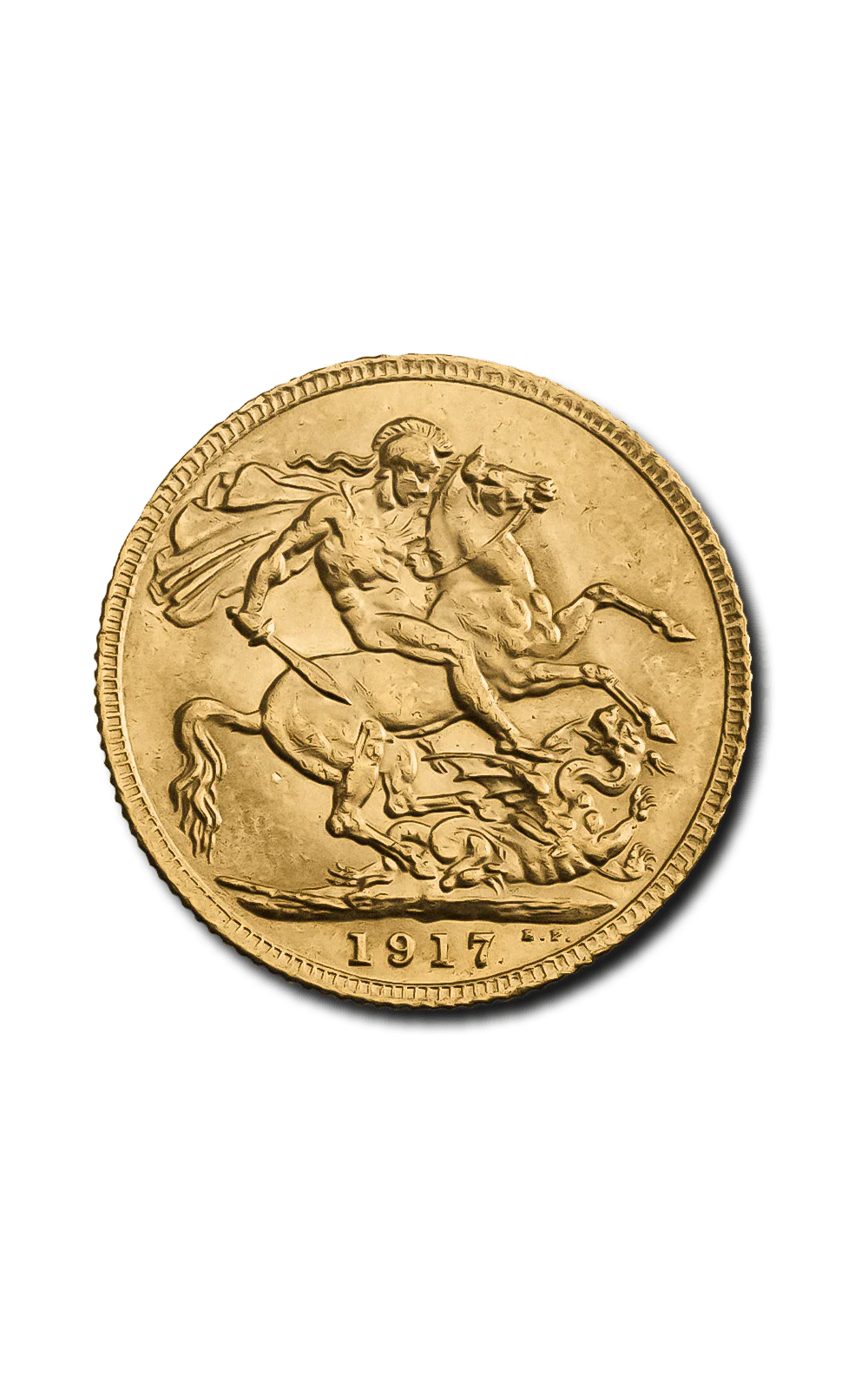Pièce Or Souverain anglais –7,98 g – Or 916‰ (INTERNE)